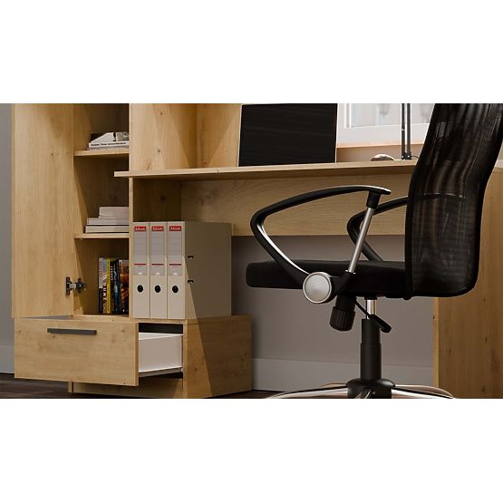 Set Desk + Shelf COSMO ARTISAN OAK