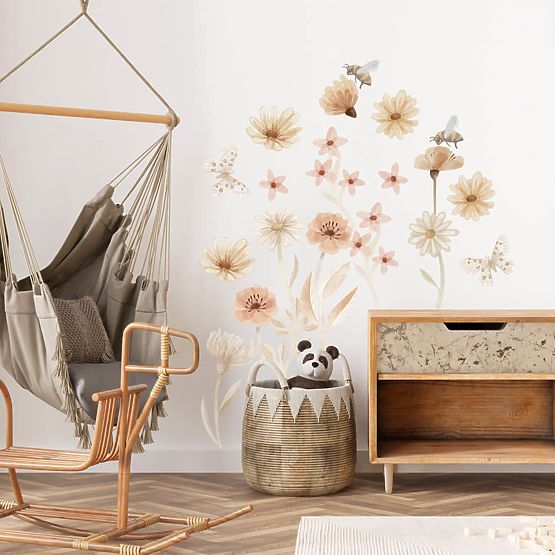 Set of wall stickers - Meadow