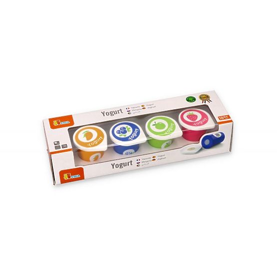 Set of Yoghurt Pots for Children's Kitchen