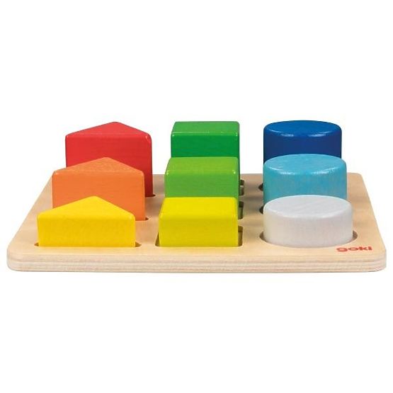 Shape Puzzle on a Base
