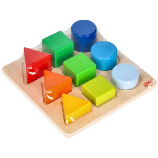 Shape Puzzle on a Base