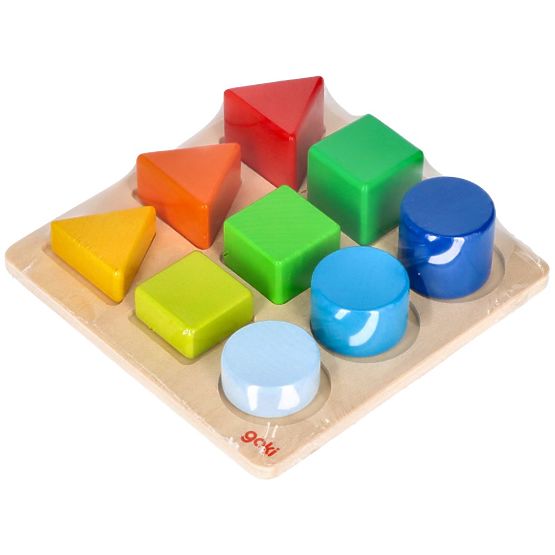 Shape Puzzle on a Base