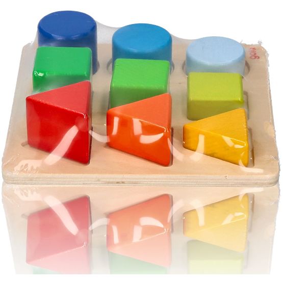 Shape Puzzle on a Base