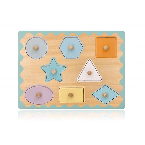 Shape Puzzle with Handles