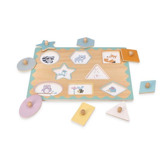Shape Puzzle with Handles