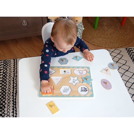 Shape Puzzle with Handles