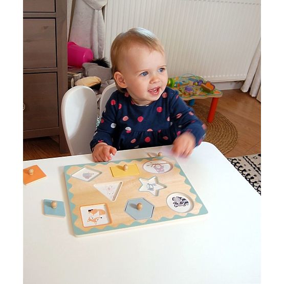 Shape Puzzle with Handles