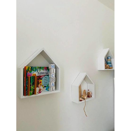 Shelf house white