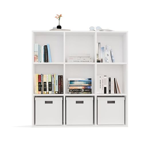 Shelf Malax 3X3 H WHITE