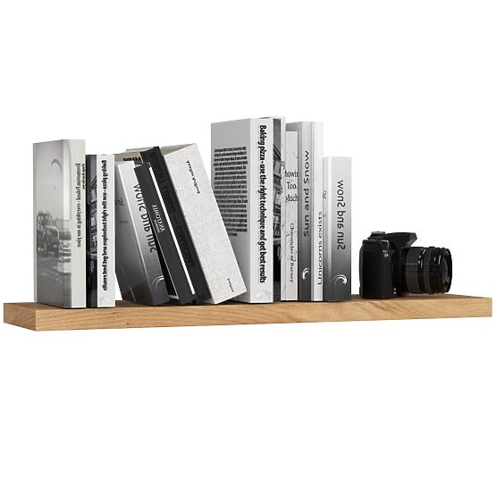 SHELF PS-4 80cm OAK SONOMA