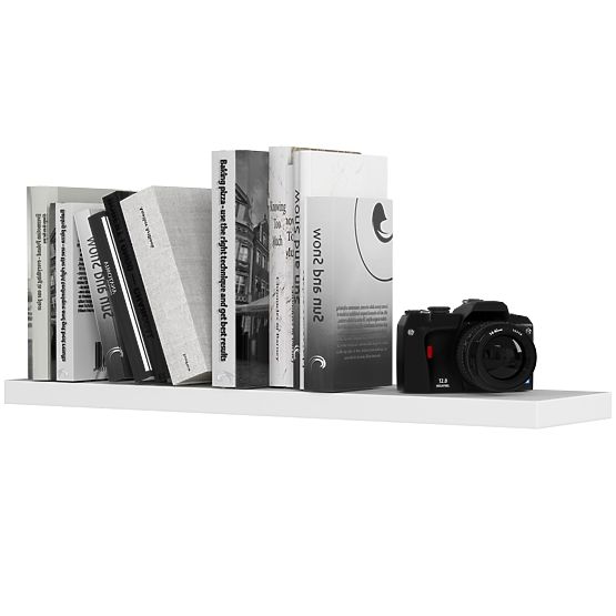 SHELF PS-4 80cm WHITE