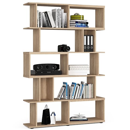 Shelf Unit with Shelves FIX - Sonoma Oak