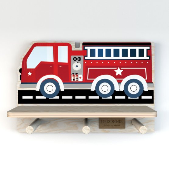 Shelf DEKORNIK - firefighting car
