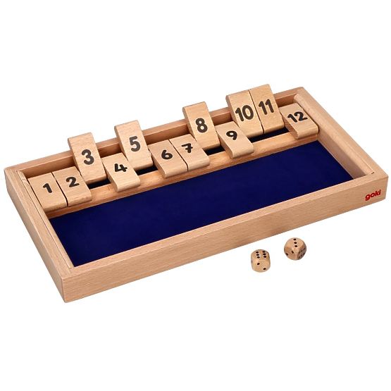 Shut the Box Logic Game