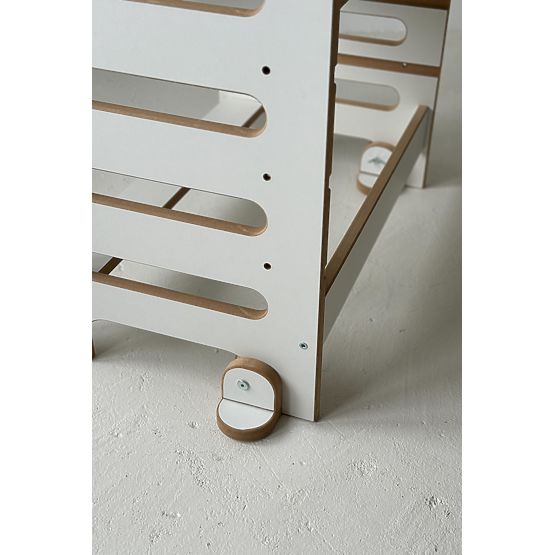 Learning Tower for Twins DOUBLE M - White