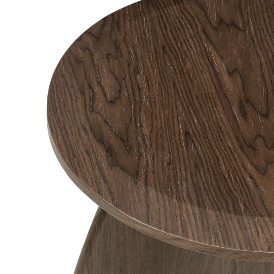 Side Table Noku 50 cm, Dark Walnut