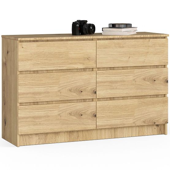 SIDEBOARD K120 6 DRAWERS CLP ARTISAN OAK