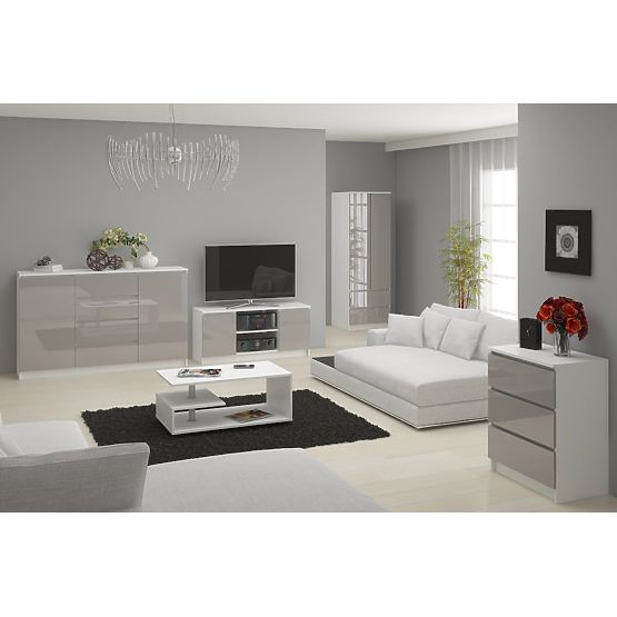 SIDEBOARD K120 8DR METALLIC GLOSS