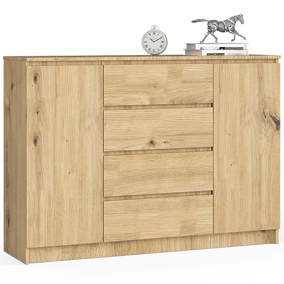 SIDEBOARD K140 2D 4DR CLP PK ARTISAN OAK