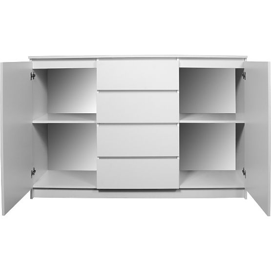 SIDEBOARD K140 2D 4DRW CLP PK OAK SONOMA / WHITE