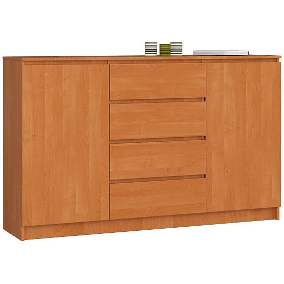 SIDEBOARD K160 2 DOORS 4 DRAWERS CLP PK ALDER