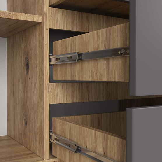 SIDEBOARD K160 2D 4DR CLP PK ARTISAN / GRAY