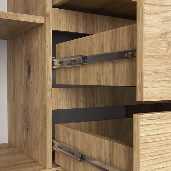 SIDEBOARD K160 2D 4DR CLP PK ARTISAN OAK