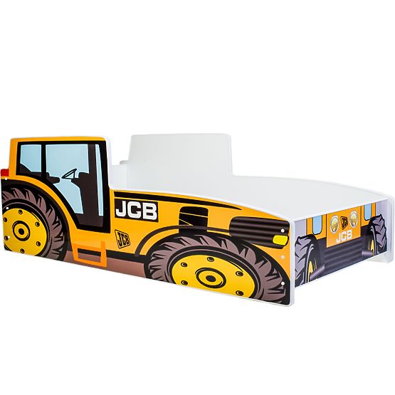 Single Bed Yellow Tractor 160x80 with Mattress