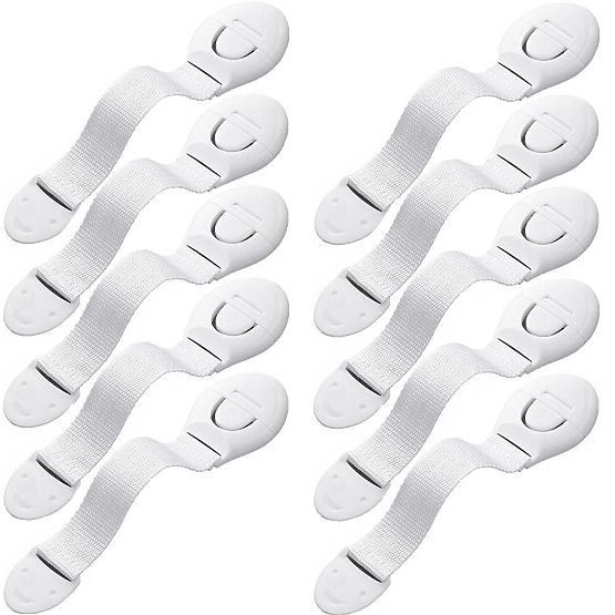 SIPO Child lock for furniture with strap - 10 pcs