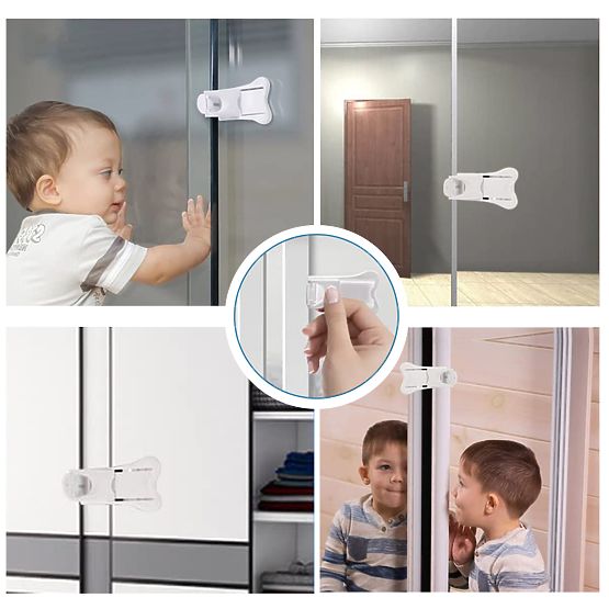 SIPO Child lock for sliding doors - 2 pcs