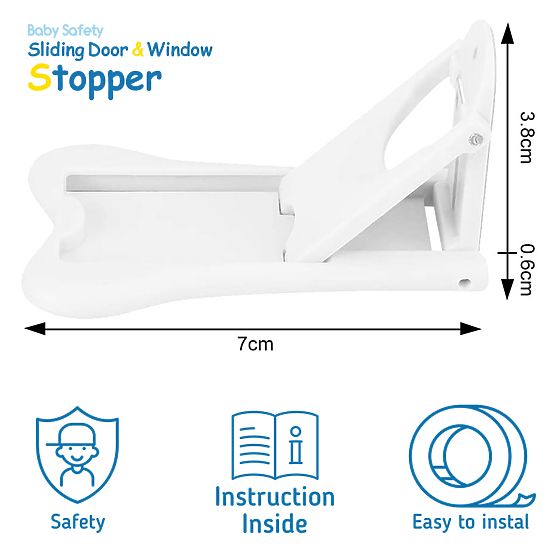 SIPO Child lock for sliding doors - 2 pcs