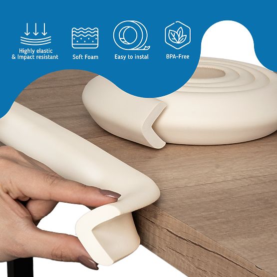 SIPO Protective tape for furniture edges, beige - 1 pc