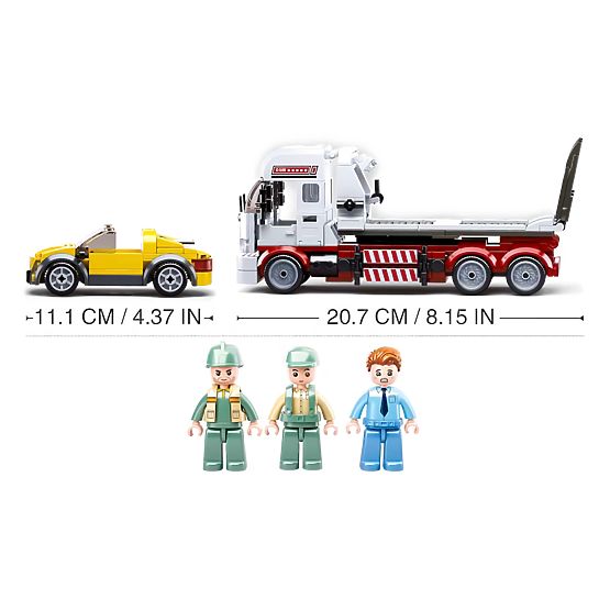 Sluban Town Building Set M38-B0879 - Tow Truck with Tipping Bed