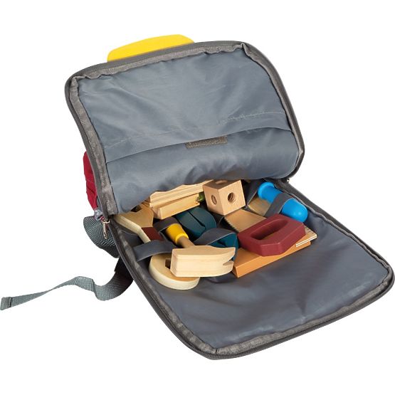 small foot Backpack with Workshop Tools