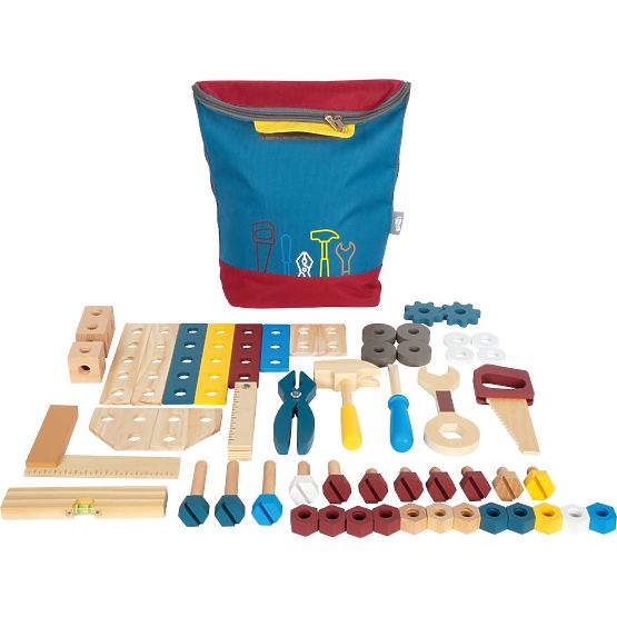 small foot Backpack with Workshop Tools