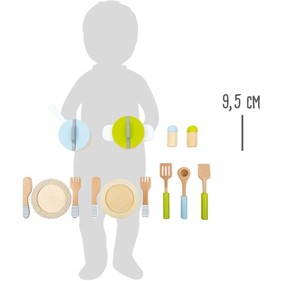 Small Foot Basic wooden kitchenware