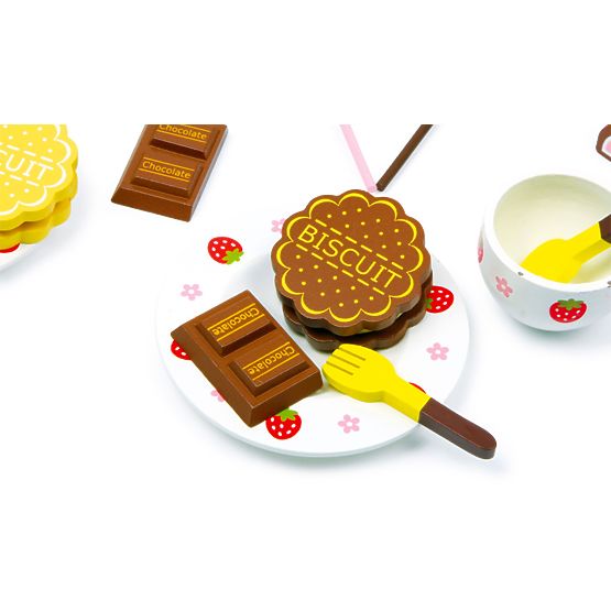 Small Foot Box of wooden sweets