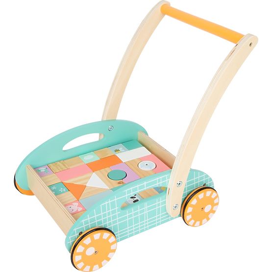 small foot Cart with Blocks