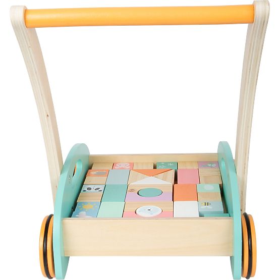 small foot Cart with Blocks