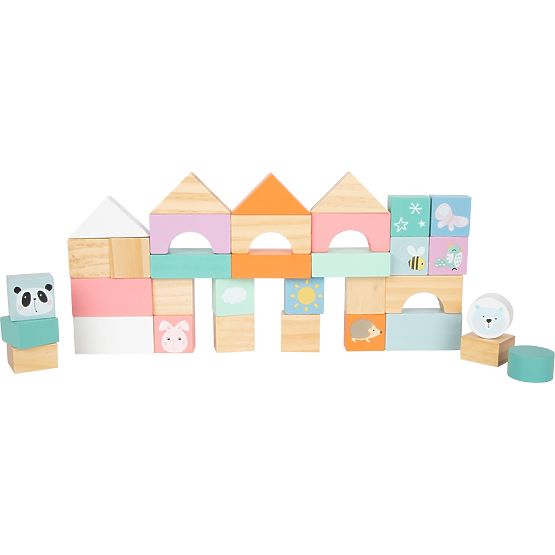 small foot Cart with Blocks
