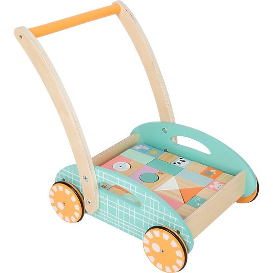 small foot Cart with Blocks