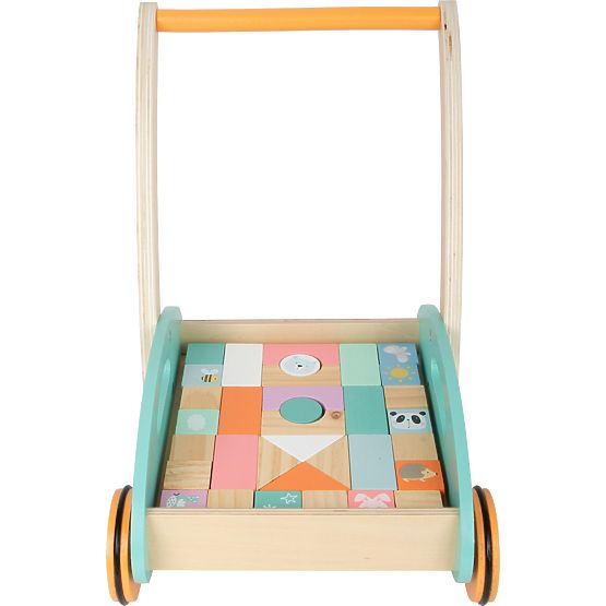 small foot Cart with Blocks