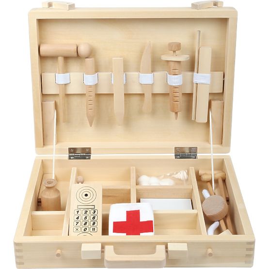 small foot Children's Wooden Doctor's Case