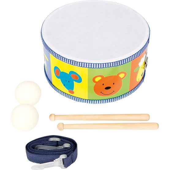 Small Foot Children's wooden musical instruments drum animals
