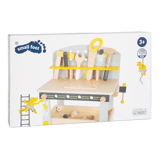 small foot Children's Workbench Compact Miniwob - Damaged Packaging
