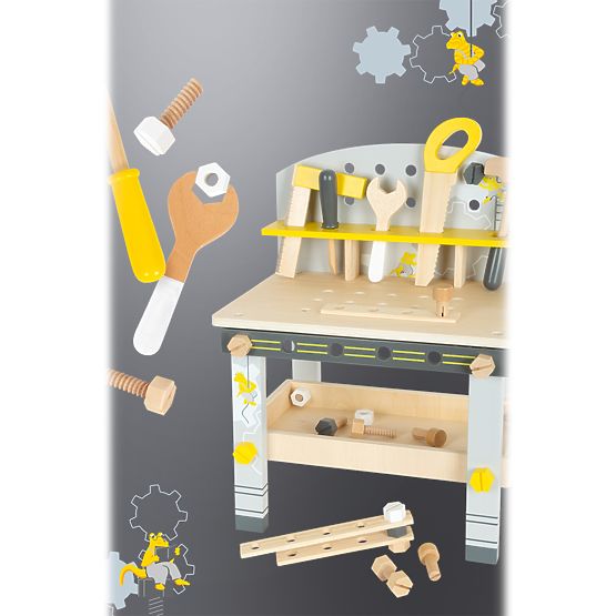 small foot Children's Workbench Compact Miniwob - Damaged Packaging