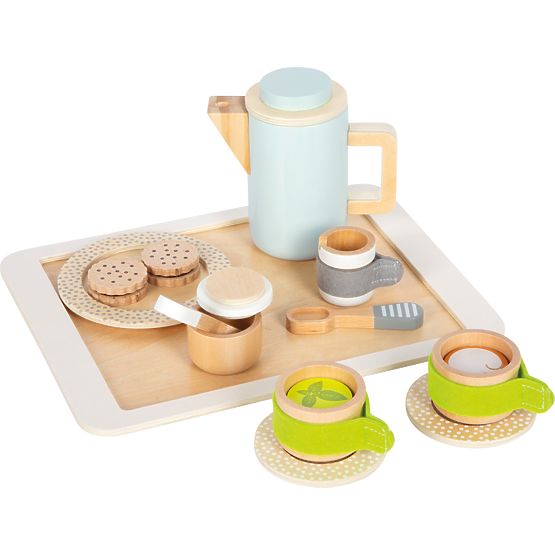 small foot Coffee and Tea Set