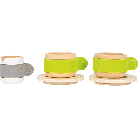 small foot Coffee and Tea Set