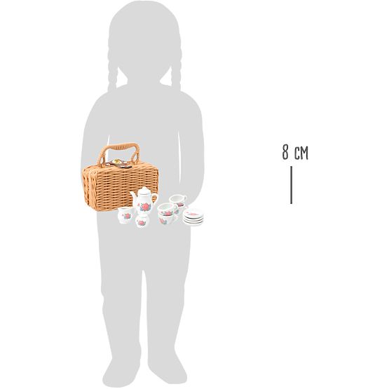 small foot Coffee Set in a Suitcase