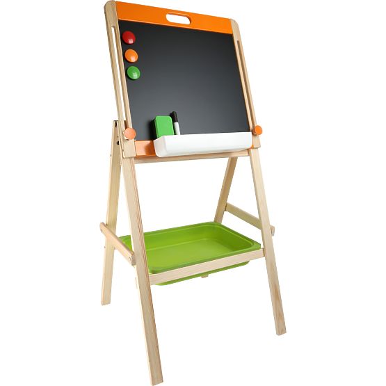 small foot Compact Children's Chalk and Magnet Board